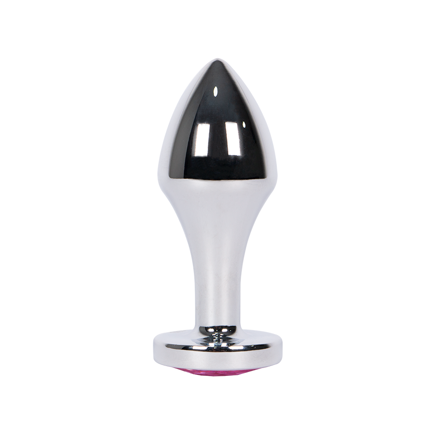 Plug Anal Long Gema Rosa